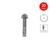 Top 10 ???? DEWALT POWERS 7441SD1 3/4 In. X 4-3/4 In. POWER-STUD+ SD1 Wedge Expansion Anchor (20-Pack) ???? -Owens Corning Shop 10150 1