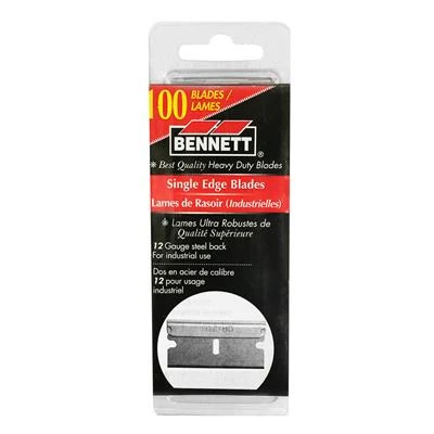 Budget ???? Bennett 12SE-100 12-Gauge Steel Back Heavy-Duty Single-Edge Razor Blade (100-Pack) ???? 2 Budget ???? Bennett 12SE-100 12-Gauge Steel Back Heavy-Duty Single-Edge Razor Blade (100-Pack) ????
