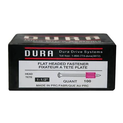 Best reviews of ❤️ DuraDrive 1-1/2 In. X .300 In. Bright Finish Flat Head Fluted Concrete And Steel Drive Pins (100-Pack) ???? 5 Best reviews of ❤️ DuraDrive 1-1/2 In. X .300 In. Bright Finish Flat Head Fluted Concrete And Steel Drive Pins (100-Pack) ???? - Image 3