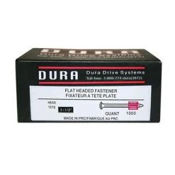 Top 10 ???? DuraDrive 1-1/2 In. X .300 In. Bright Finish Flat Head Fluted Concrete And Steel Drive Pins (1,000-Pack) ✔️ -Owens Corning Shop 11680 3