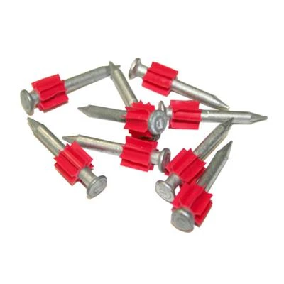 Outlet ???? DuraDrive 1-1/4 In. X .300 In. Bright Finish Flat Head Fluted Concrete And Steel Drive Pins (100-Pack) ???? 4 Outlet ???? DuraDrive 1-1/4 In. X .300 In. Bright Finish Flat Head Fluted Concrete And Steel Drive Pins (100-Pack) ???? - Image 2