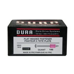 Outlet ???? DuraDrive 1-1/4 In. X .300 In. Bright Finish Flat Head Fluted Concrete And Steel Drive Pins (100-Pack) ???? 8 Outlet ???? DuraDrive 1-1/4 In. X .300 In. Bright Finish Flat Head Fluted Concrete And Steel Drive Pins (100-Pack) ???? -Owens Corning Shop 11681 3