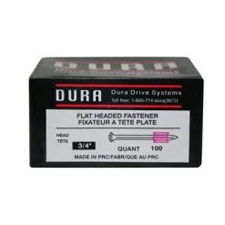 Cheapest 🤩 DuraDrive 3/4 In. X .300 In. Bright Finish Flat Head Fluted Concrete And Steel Drive Pins (100-Pack) ⭐ -Owens Corning Shop 11693 3