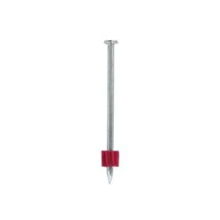 Flash Sale 🎉 DuraDrive 3 In. X .300 In. Bright Finish Flat Head Fluted Concrete And Steel Drive Pins (100-Pack) 💯