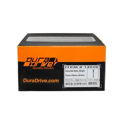 Top 10 ???? DuraDrive 1-1/4 In. 9-Gauge Bright Finish Fluted Spiral Shank Concrete Nails (4.5 Lb. Per Box) ???? 5 Top 10 ???? DuraDrive 1-1/4 In. 9-Gauge Bright Finish Fluted Spiral Shank Concrete Nails (4.5 Lb. Per Box) ???? - Image 3