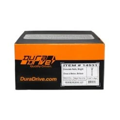Promo ???? DuraDrive 1-3/4 In. 8-Gauge Bright Finish Fluted Spiral Shank Concrete Nails (4.5 Lb. Per Box) ⌛ 7 Promo ???? DuraDrive 1-3/4 In. 8-Gauge Bright Finish Fluted Spiral Shank Concrete Nails (4.5 Lb. Per Box) ⌛ -Owens Corning Shop 14531 3