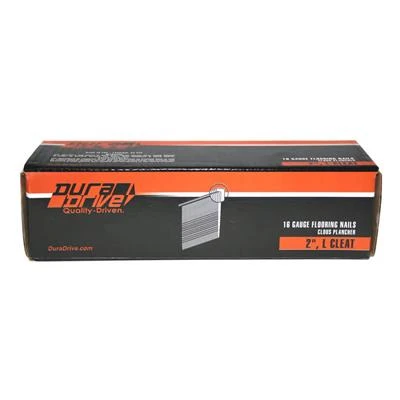 Brand new ???? DuraDrive 2 In. 16-Gauge L-Cleat Flooring Nails (1,000-Pack) ???? 3 Brand new ???? DuraDrive 2 In. 16-Gauge L-Cleat Flooring Nails (1,000-Pack) ????