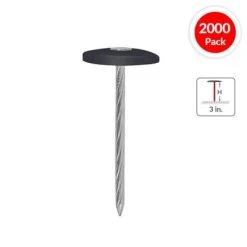 Discount ⭐ DuraDrive 3 In. Plastic Cap Ring Shank Nails (2,000-Box) ????