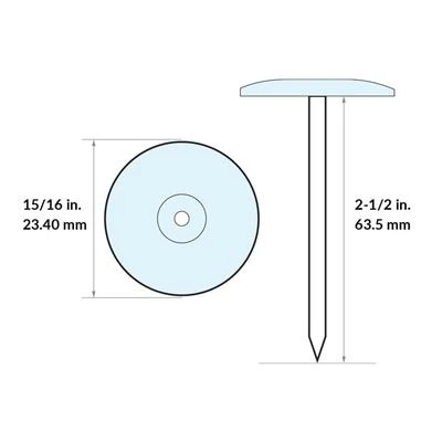 Promo ???? DuraDrive 2-1/2 In. Plastic Cap Spiral Shank Insulation Nails (2,000-Pack) ⌛ 4 Promo ???? DuraDrive 2-1/2 In. Plastic Cap Spiral Shank Insulation Nails (2,000-Pack) ⌛ - Image 2