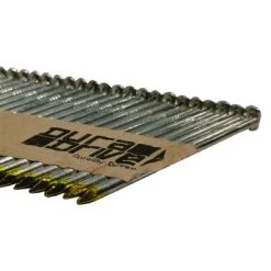 Alternative view of New ???? DuraDrive 2-1/4 In. 34-Degree Electro Galvanized Smooth Finish Spiral Shank Concrete Paper Strip Nails (1,000-Box) ????
