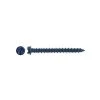 Cheap ???? DuraDrive 3/16 In. X 2-1/4 In. Blue Ruspert ???? Coated Hex Washer Head Slot Drive Concrete Screws (100-Pack) ???? -Owens Corning Shop 15941 1