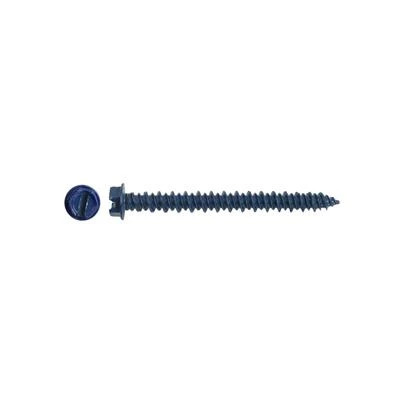 Cheap ???? DuraDrive 3/16 In. X 2-1/4 In. Blue Ruspert ???? Coated Hex Washer Head Slot Drive Concrete Screws (100-Pack) ???? 3 Cheap ???? DuraDrive 3/16 In. X 2-1/4 In. Blue Ruspert ???? Coated Hex Washer Head Slot Drive Concrete Screws (100-Pack) ????