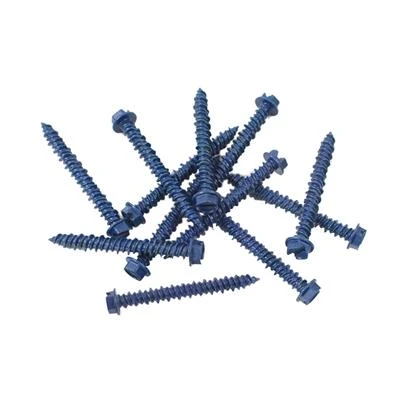 Cheap ???? DuraDrive 3/16 In. X 2-1/4 In. Blue Ruspert ???? Coated Hex Washer Head Slot Drive Concrete Screws (100-Pack) ???? 4 Cheap ???? DuraDrive 3/16 In. X 2-1/4 In. Blue Ruspert ???? Coated Hex Washer Head Slot Drive Concrete Screws (100-Pack) ???? - Image 2