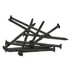 Alternative view of Flash Sale ???? DuraDrive #8 X 3 In. Black Phosphate ???? Coated Bugle Head Phillips Head Fine Thread Drywall Screws (2,000-Box) ????