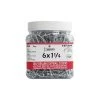 Buy ???? H Paulin #6 X 1-1/4 In. Zinc ???? Coated Flat Head Phillips Drive Self-Drilling Drywall Screws (650-Jug) ???? -Owens Corning Shop 16026 1