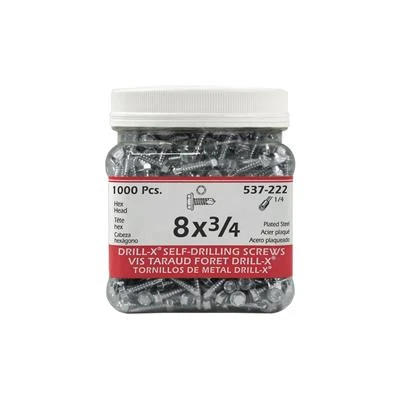Best deal ???? H Paulin #8 X 3/4 In. Zinc ???? Coated Hex Head Self-Drilling Drill-X Metal Screws (1,000-Jug) ???? 3 Best deal ???? H Paulin #8 X 3/4 In. Zinc ???? Coated Hex Head Self-Drilling Drill-X Metal Screws (1,000-Jug) ????