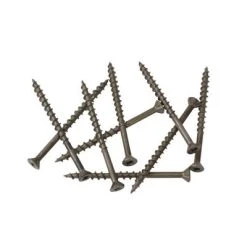 Alternative view of Best reviews of ???? DuraDrive #8 X 2-1/2 In. Low Root Zinc ???? Coated Flat Head Square Drive Flooring Screws (2,500-Box) ????