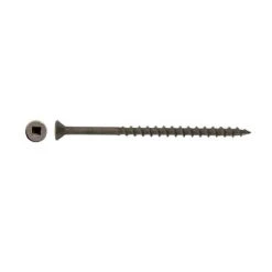 Top 10 ⌛ DuraDrive #8 X 3 In. Low Root Zinc ???? Coated Flat Head Square Drive Flooring Screws (1,500-Box) ????