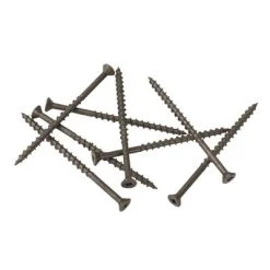 Alternative view of Top 10 ⌛ DuraDrive #8 X 3 In. Low Root Zinc ???? Coated Flat Head Square Drive Flooring Screws (1,500-Box) ????