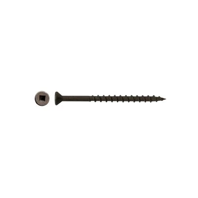 Best Pirce ⌛ DuraDrive #8 X 2-1/2 In. Low Root Brown Zinc ???? Coated Flat Head Square Drive Cedar Decking Screws (2,500-Box) ⌛ 3 Best Pirce ⌛ DuraDrive #8 X 2-1/2 In. Low Root Brown Zinc ???? Coated Flat Head Square Drive Cedar Decking Screws (2,500-Box) ⌛