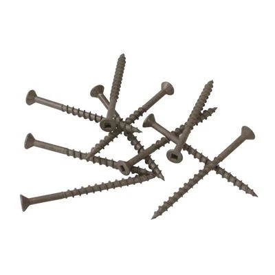 Best Pirce ⌛ DuraDrive #8 X 2-1/2 In. Low Root Brown Zinc ???? Coated Flat Head Square Drive Cedar Decking Screws (2,500-Box) ⌛ 4 Best Pirce ⌛ DuraDrive #8 X 2-1/2 In. Low Root Brown Zinc ???? Coated Flat Head Square Drive Cedar Decking Screws (2,500-Box) ⌛ - Image 2