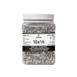 Promo ???? H Paulin #10 X 5/8 In. Pan Head Socket Metal Screws (1,000-Jug) ????