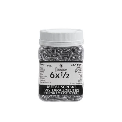 Flash Sale ???? H Paulin #6 X 1/2 In. Zinc ???? Coated Pan Head Square Drive Interior Metal Screws (900-Jug) ???? 3 Flash Sale ???? H Paulin #6 X 1/2 In. Zinc ???? Coated Pan Head Square Drive Interior Metal Screws (900-Jug) ????