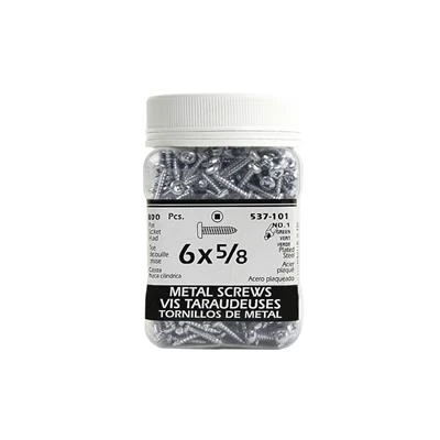 Discount ???? H Paulin #6 X 5/8 In. Zinc ???? Coated Pan Head Square Drive Interior Metal Screws (800-Jug) ???? 3 Discount ???? H Paulin #6 X 5/8 In. Zinc ???? Coated Pan Head Square Drive Interior Metal Screws (800-Jug) ????