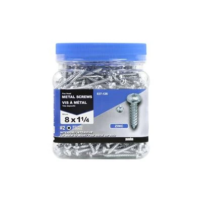 Brand new ???? H Paulin #8 X 1-1/4 In. Zinc ???? Coated Pan Head Square Drive Interior Metal Screws (500-Jug) ???? 3 Brand new ???? H Paulin #8 X 1-1/4 In. Zinc ???? Coated Pan Head Square Drive Interior Metal Screws (500-Jug) ????