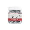 Buy ❤️ H Paulin #8 X 1-1/4 In. Zinc ???? Coated Flat Head Square Drive Particle Board Screws (600-Jug) ???? 2 Buy ❤️ H Paulin #8 X 1-1/4 In. Zinc ???? Coated Flat Head Square Drive Particle Board Screws (600-Jug) ???? -Owens Corning Shop 16106 1