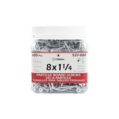 Buy ❤️ H Paulin #8 X 1-1/4 In. Zinc ???? Coated Flat Head Square Drive Particle Board Screws (600-Jug) ???? 3 Buy ❤️ H Paulin #8 X 1-1/4 In. Zinc ???? Coated Flat Head Square Drive Particle Board Screws (600-Jug) ????