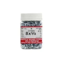 Deals ✨ H Paulin #8 X 5/8 In. Zinc ???? Coated Flat Head Square Drive Particle Board Screws (700-Jug) ❤️