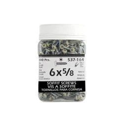 Wholesale ✔️ H Paulin #6 X 5/8 In. Almond Painted Pan Head Square Drive Soffit Screws (800-Jug) ????