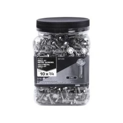 Best deal ???? H Paulin #10 X 3/4 In. Zinc ???? Coated Hex Head Self-Drilling Drill-X Exterior Metal Screws (750-Jug) ????
