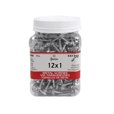 Promo ???? H Paulin #12 X 1 In. Zinc ???? Coated Hex Head Interior Metal Screws (450-Jug) ???? 3 Promo ???? H Paulin #12 X 1 In. Zinc ???? Coated Hex Head Interior Metal Screws (450-Jug) ????