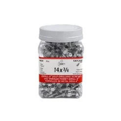 Coupon ???? H Paulin #14 X 3/4 In. Zinc ???? Coated Hex Head Self-Drilling Drill-X Metal Screws (400-Jug) ✨