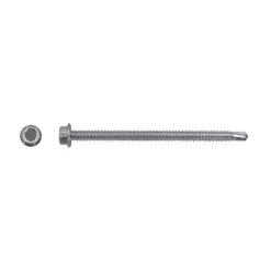 Coupon ???? H Paulin #14 X 4 In. Zinc Plated Hex Washer Head Self-Drilling Tek Screws (100-Box) ⭐ -Owens Corning Shop 16140 2