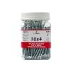 Buy ⌛ H Paulin #10 X 4 In. Zinc ???? Coated Flat Head Square Drive Wood Screws (150-Jug) ✔️ 1 Buy ⌛ H Paulin #10 X 4 In. Zinc ???? Coated Flat Head Square Drive Wood Screws (150-Jug) ✔️ -Owens Corning Shop 16184 1