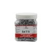 New ❤️ H Paulin #6 X 1-1/2 In. Zinc ???? Coated Flat Head Square Drive Wood Screws (500-Jug) ???? 2 New ❤️ H Paulin #6 X 1-1/2 In. Zinc ???? Coated Flat Head Square Drive Wood Screws (500-Jug) ???? -Owens Corning Shop 16185 1