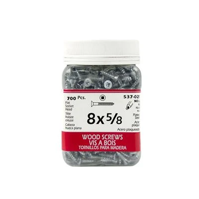Coupon ???? H Paulin #8 X 5/8 In. Zinc ???? Coated Flat Head Square Drive Wood Screws (700-Jug) ???? 3 Coupon ???? H Paulin #8 X 5/8 In. Zinc ???? Coated Flat Head Square Drive Wood Screws (700-Jug) ????