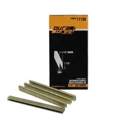 Alternative view of Buy ???? DuraDrive 1/2 In. X 1/4 In. Crown 18-Gauge L08 Series Galvanized Steel ???? Coated Staples (5,000-Pack) ????