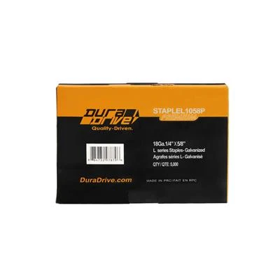 Cheap ๐ DuraDrive 5/8 In. X 1/4 In. Crown 18-Gauge L10 Series Yellow Varnish Galvanized Staples (5,000-Pack) โค๏ธ 5 Cheap ๐ DuraDrive 5/8 In. X 1/4 In. Crown 18-Gauge L10 Series Yellow Varnish Galvanized Staples (5,000-Pack) โค๏ธ - Image 3