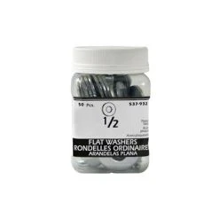 Discount ???? H Paulin 1/2 In. Zinc ???? Coated Flat Washers (50-Jug) ????