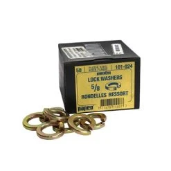 Hot Sale ❤️ Paulin 5/8 In. Gold Zinc Plated Spring Lock Washers (50-Pack) ????