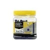 Promo ???? H Paulin 1/4 In. X 1-3/4 In. Blue ???? Coated Flat Head Square Drive Exterior Concrete Screws With Bit (100-Jug) ⌛ -Owens Corning Shop 18267 1