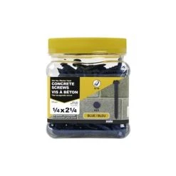 Wholesale ???? H. Paulin 537-828 1/4 In. X 2-1/4 In. Hex Washer Head Slot Drive Concrete Screw (100-Pack) ????