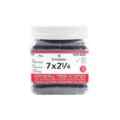 Discount ???? H Paulin #7 X 2-1/4 In. Black Phosphate ???? Coated Flat Head Phillips Drive Fine Thread Drywall Trim Screws (375-Jug) ⌛