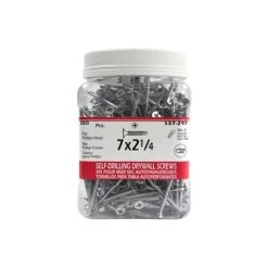 Best reviews of ???? H Paulin #7 X 2-1/4 In. Zinc ???? Coated Flat Head Phillips Drive Self-Drilling Drywall Screws (300-Jug) ????