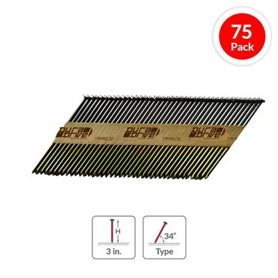 Best Pirce ✔️ DuraDrive 3 In. X 0.120 In. 34-Degree Angled Smooth Shank Paper Strip Nails (3,000-Box) ✔️ 3 Best Pirce ✔️ DuraDrive 3 In. X 0.120 In. 34-Degree Angled Smooth Shank Paper Strip Nails (3,000-Box) ✔️