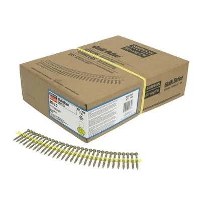 Wholesale ???? Simpson Strong-Tie Quik Drive DSVT2S #10 X 2 In. Tan DSV Collated Decking Screw (1,500-Pack) ⌛ 2 Wholesale ???? Simpson Strong-Tie Quik Drive DSVT2S #10 X 2 In. Tan DSV Collated Decking Screw (1,500-Pack) ⌛